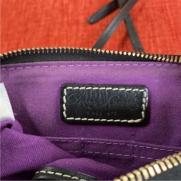 D&B Dooney & Bourke HM Haunted Mansion Wallpaper Print Crossbody - Picture 10 of 16